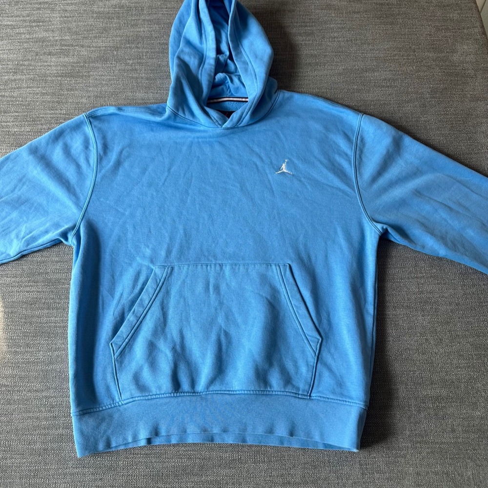 Jordan Tracksuit Set Mens Medium Blue Hoodie Joggers UNC Fleece Jumpman